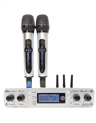 Sistema de microfone sem fio Superset Mic ao vivo Speaekr sem fio